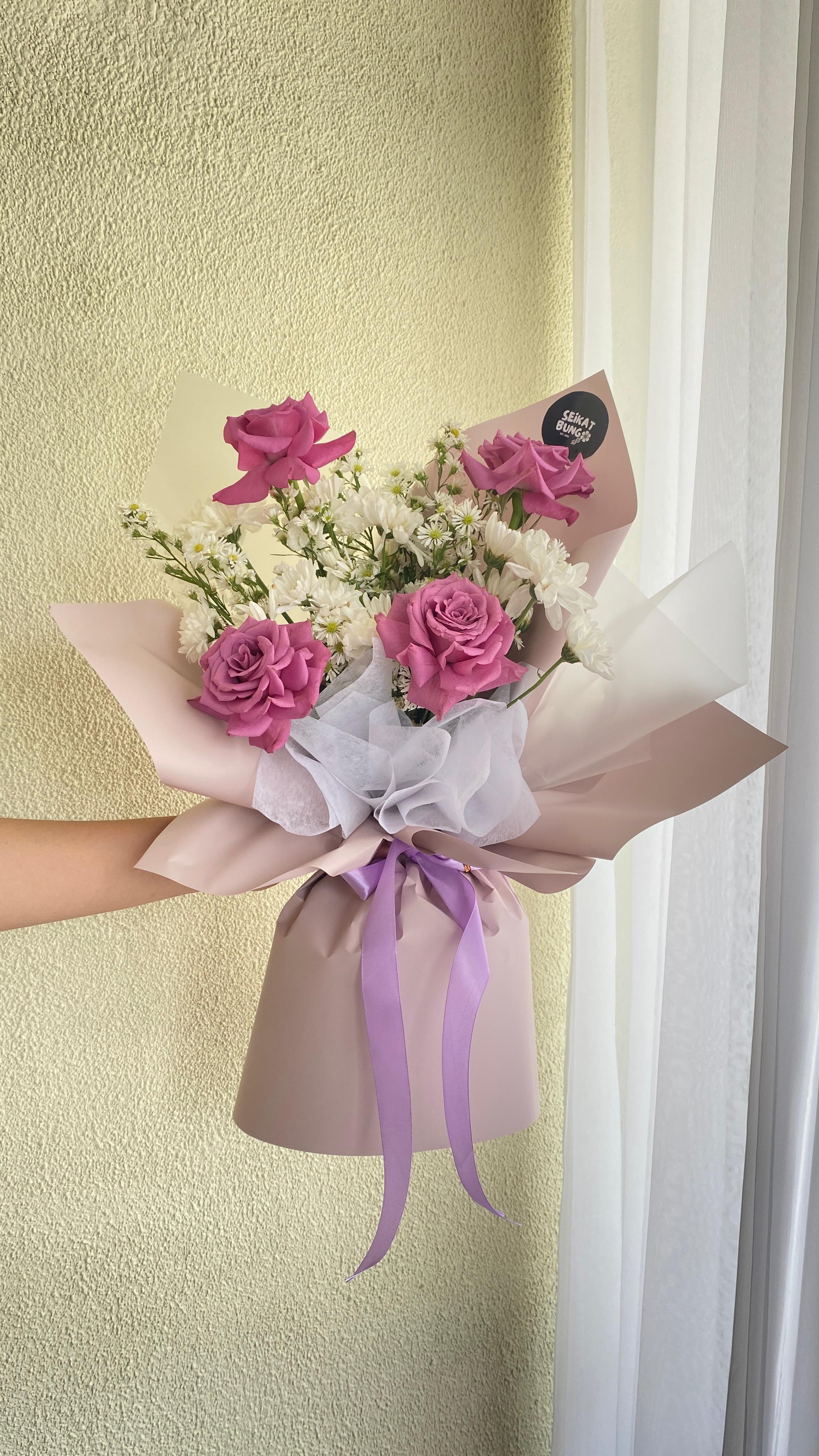 Flise Bouquet Ungu