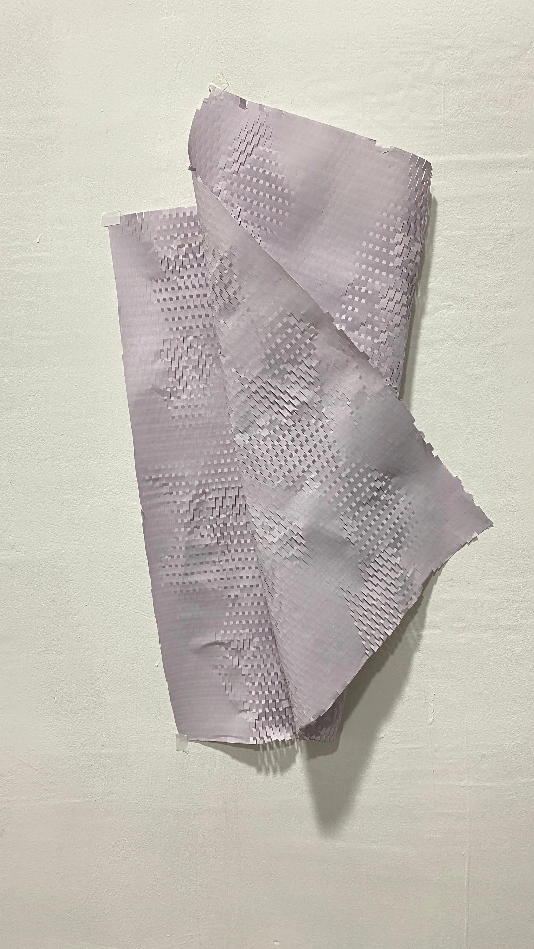 Kertas Bunga Cellophane Jaring Ungu