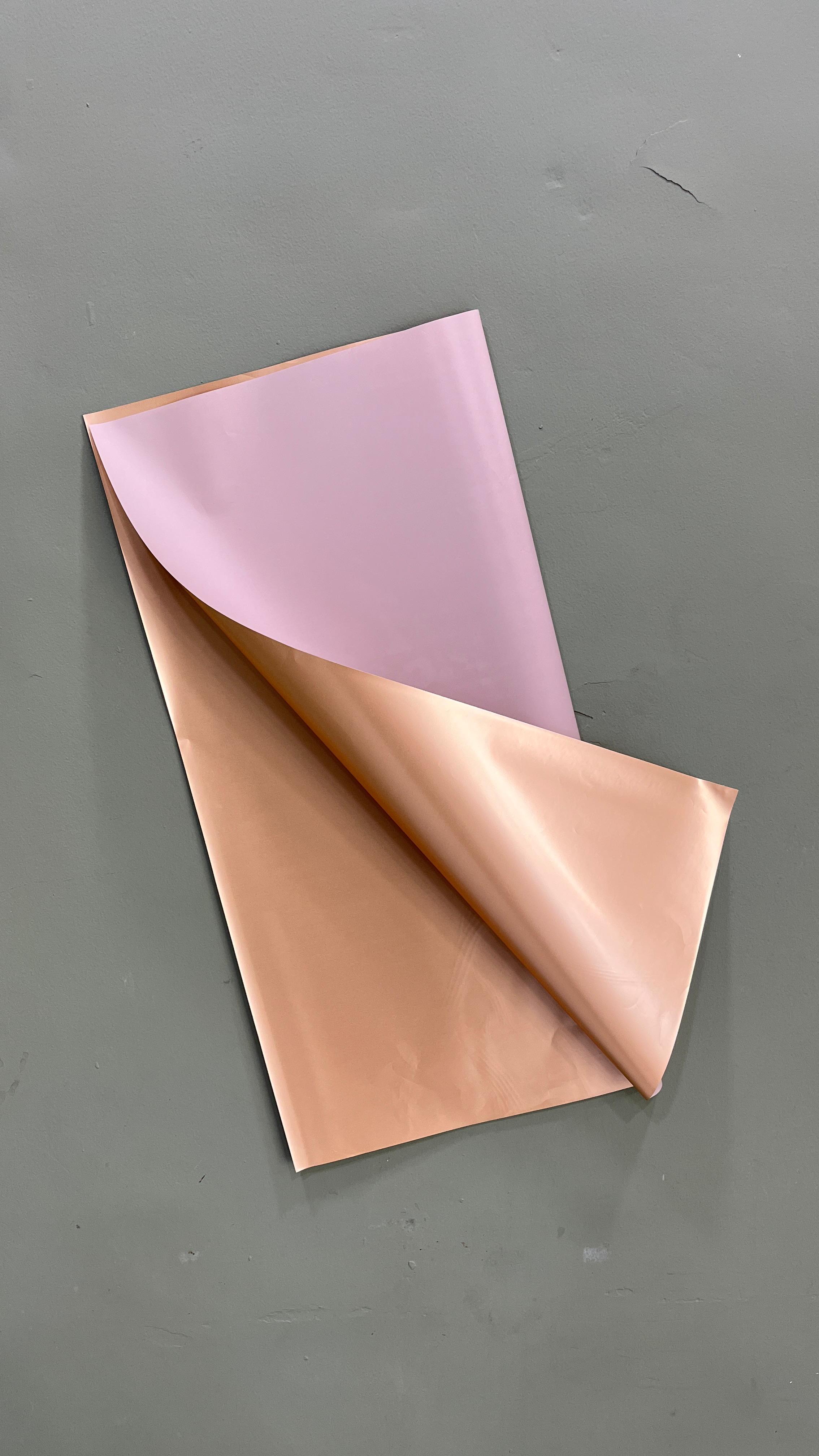 Kertas Bunga Cellophane Gold Double Cream